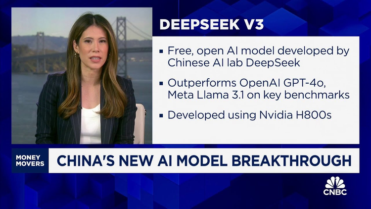 DeepSeek-V3：低成本AI突破美国芯片封锁？