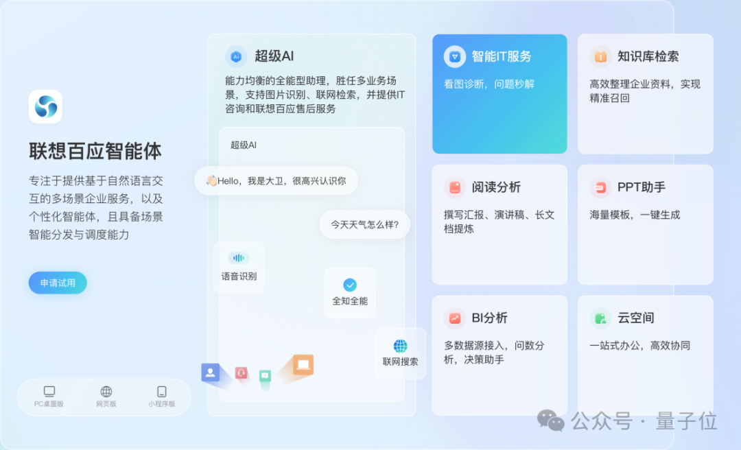联想百应智能体：打工人职场救星AI神器