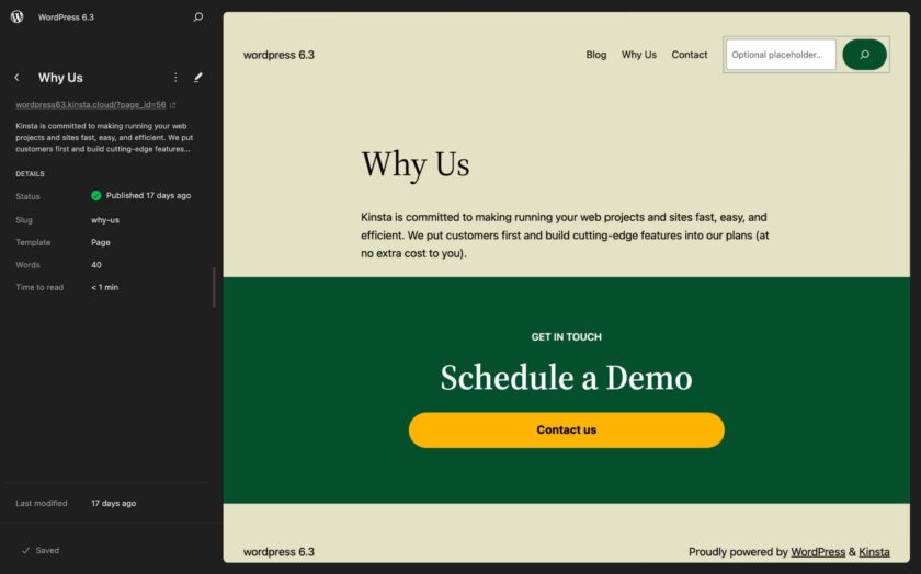 WordPress 6.3 全新功能详解：编辑器改进与实用工具大升级