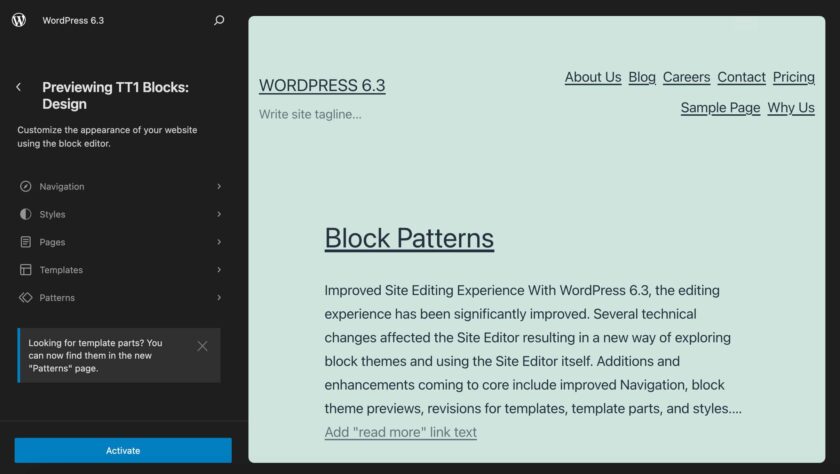 WordPress 6.3 全新功能详解：编辑器改进与实用工具大升级