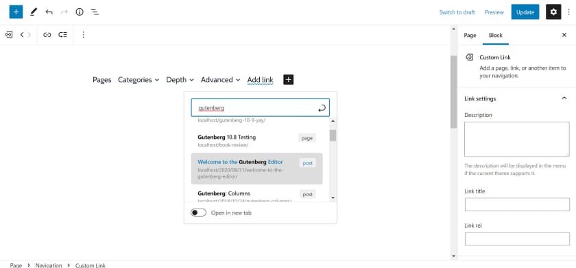 Gutenberg 11.7重磅更新：全局样式迭代与导航链接优化