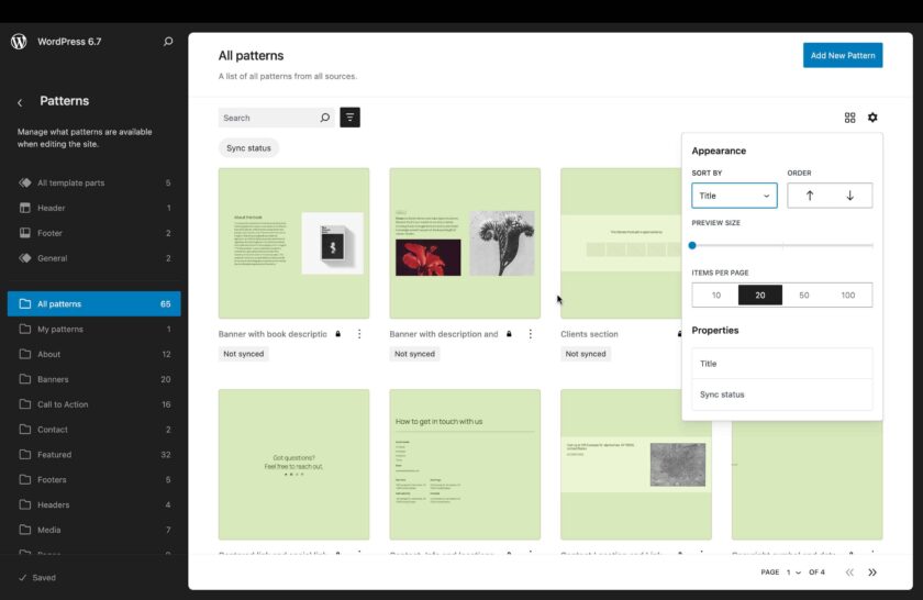 WordPress 6.7 新功能深度解析：缩小模式与元框等核心改进