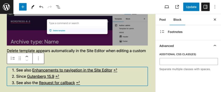 WordPress 6.3 全新功能详解：编辑器改进与实用工具大升级