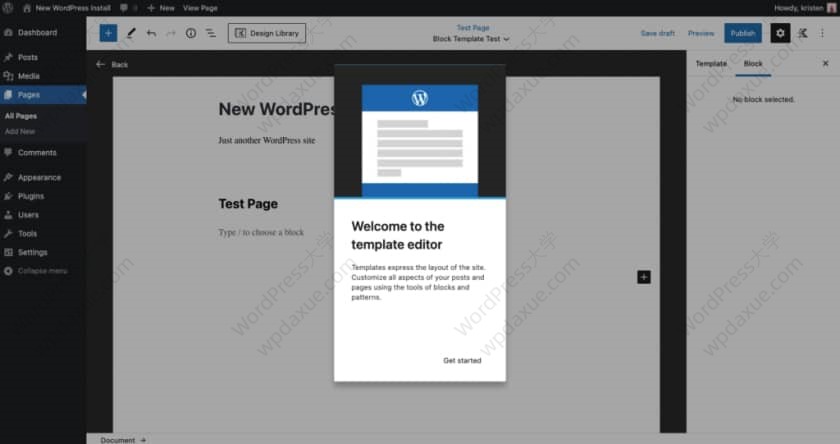 WordPress 5.8 全新功能详解：块编辑器与全站点编辑突破