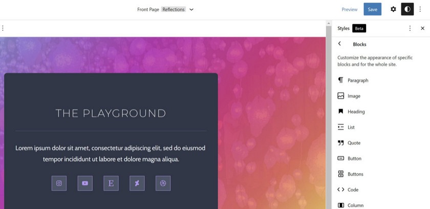 Gutenberg 12.8新功能详解：Web Fonts API组嵌套快捷键等优化