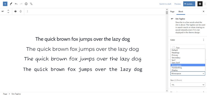 Gutenberg 12.8新功能详解：Web Fonts API组嵌套快捷键等优化