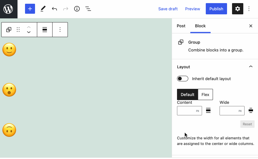 Gutenberg 11.2新增搜索引文块颜色支持及实验性Flex布局功能