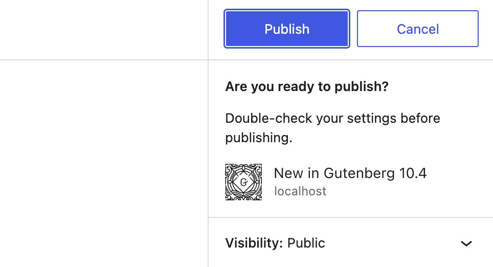 Gutenberg 10.4新增块小工具功能详解