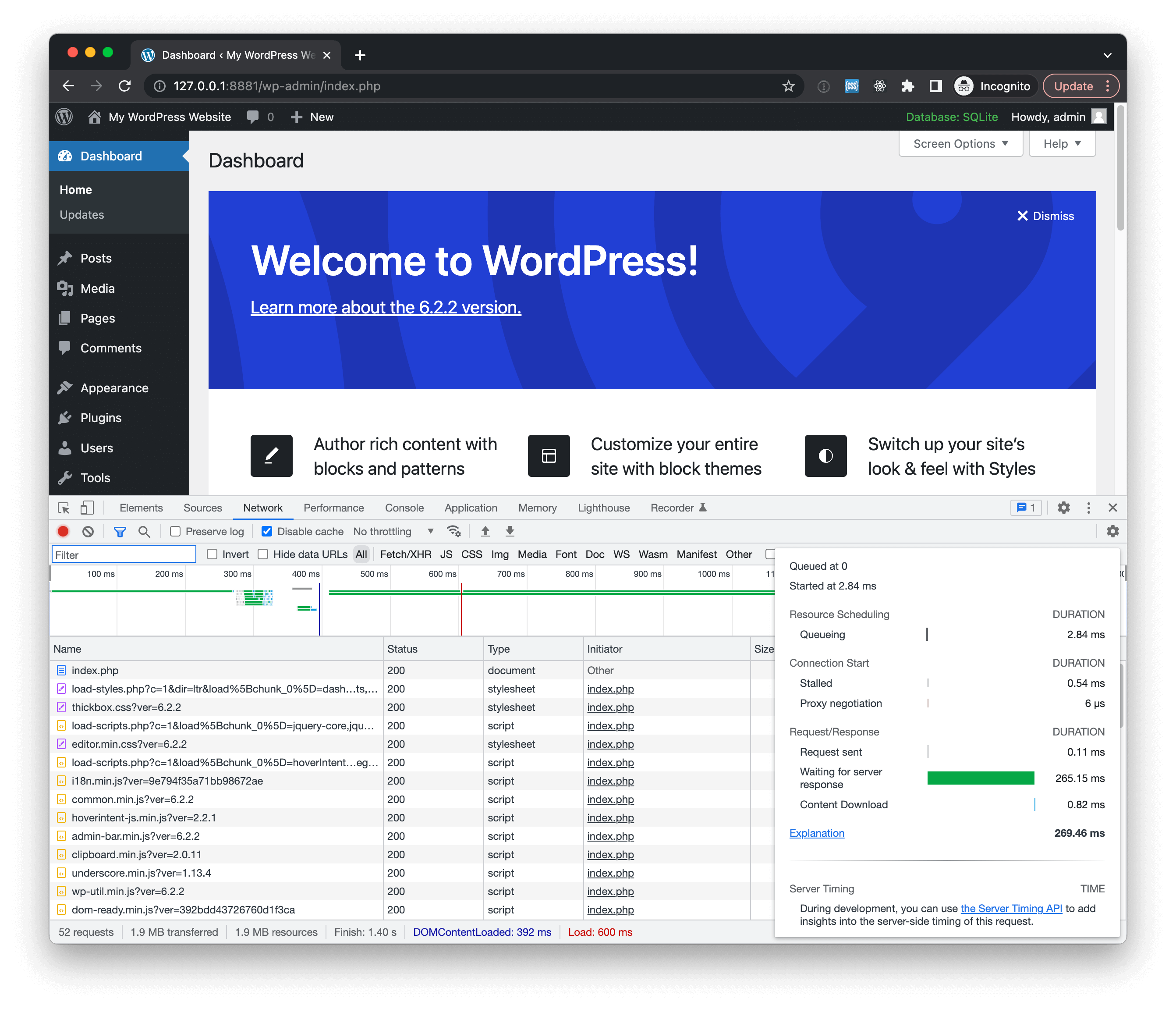 Automattic wp-now 快速搭建本地WordPress开发环境工具