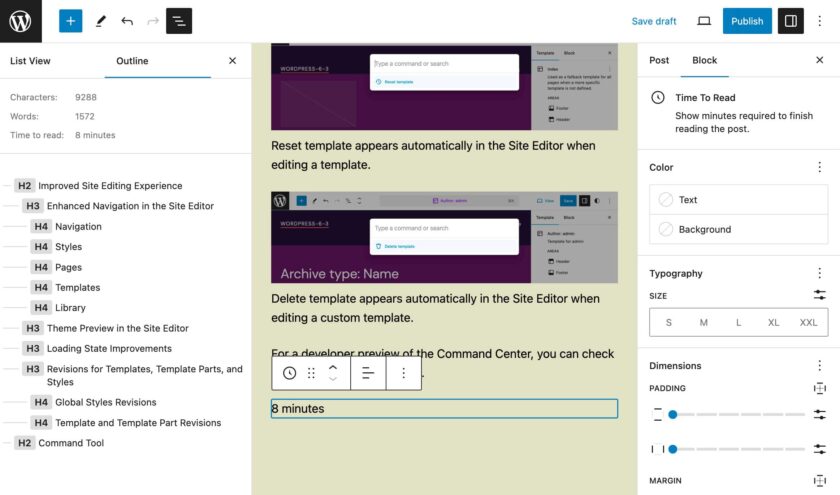 WordPress 6.3 全新功能详解：编辑器改进与实用工具大升级