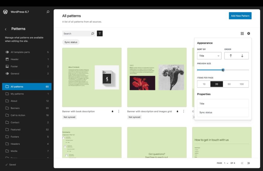 WordPress 6.7 新功能深度解析：缩小模式与元框等核心改进
