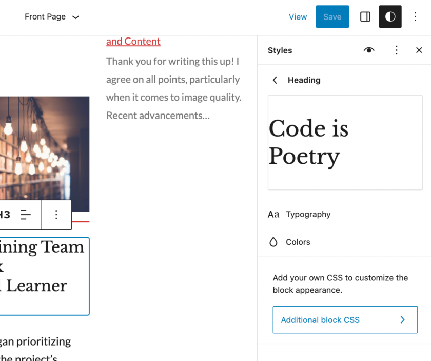 Gutenberg 15.1重磅升级：Openverse集成与区块CSS自定义功能详解