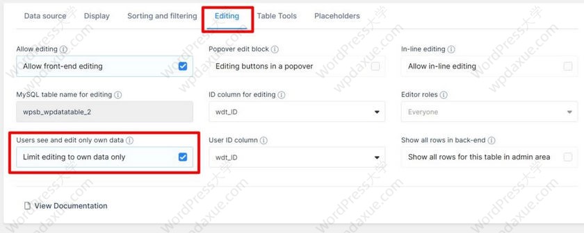 WordPress表格图表插件wpDataTables功能评测与使用指南
