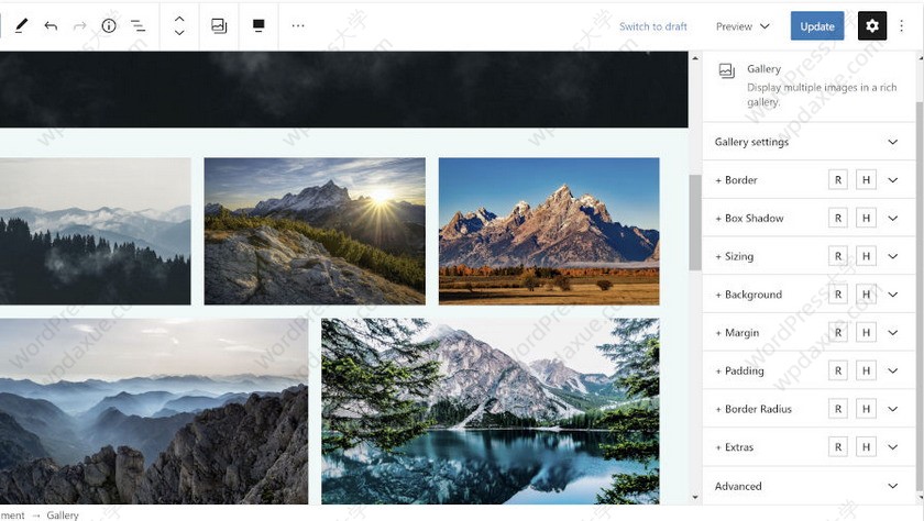 WordPress EditorPlus插件增强古腾堡区块设计选项