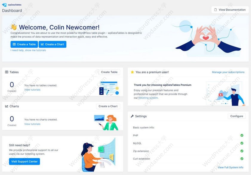 WordPress表格图表插件wpDataTables功能评测与使用指南