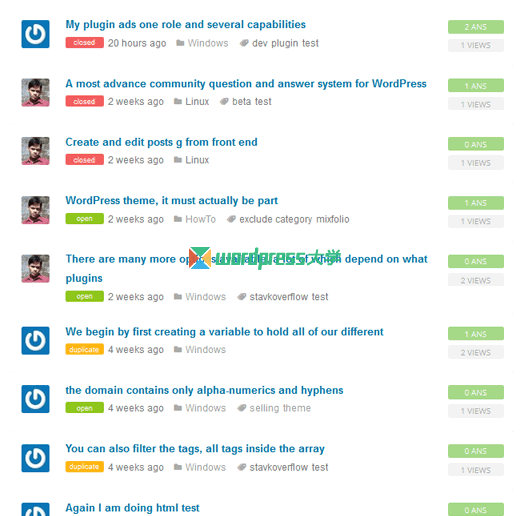 WordPress在线问答插件AnsPress功能详解及使用指南