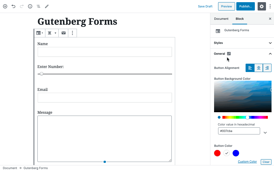 WordPress Gutenberg Forms联系表单插件评测与使用教程