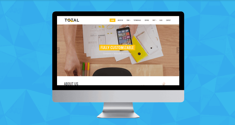 免费WordPress多用途企业主题Total 兼容WooCommerce功能强大