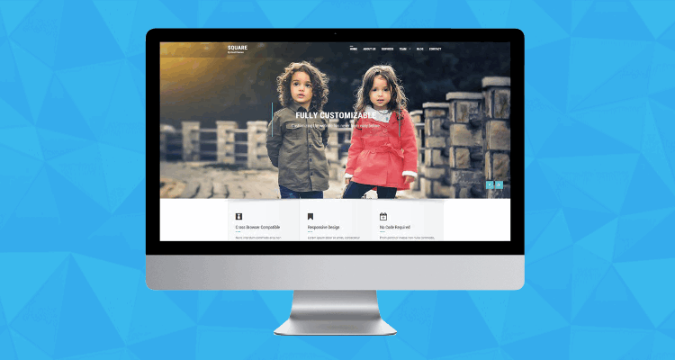 WordPress Square企业主题 完美兼容WooCommerce多设备响应式设计