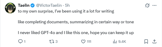 OpenAI CEO Sam Altman盛赞GPT-4.5：用户求你别更新！