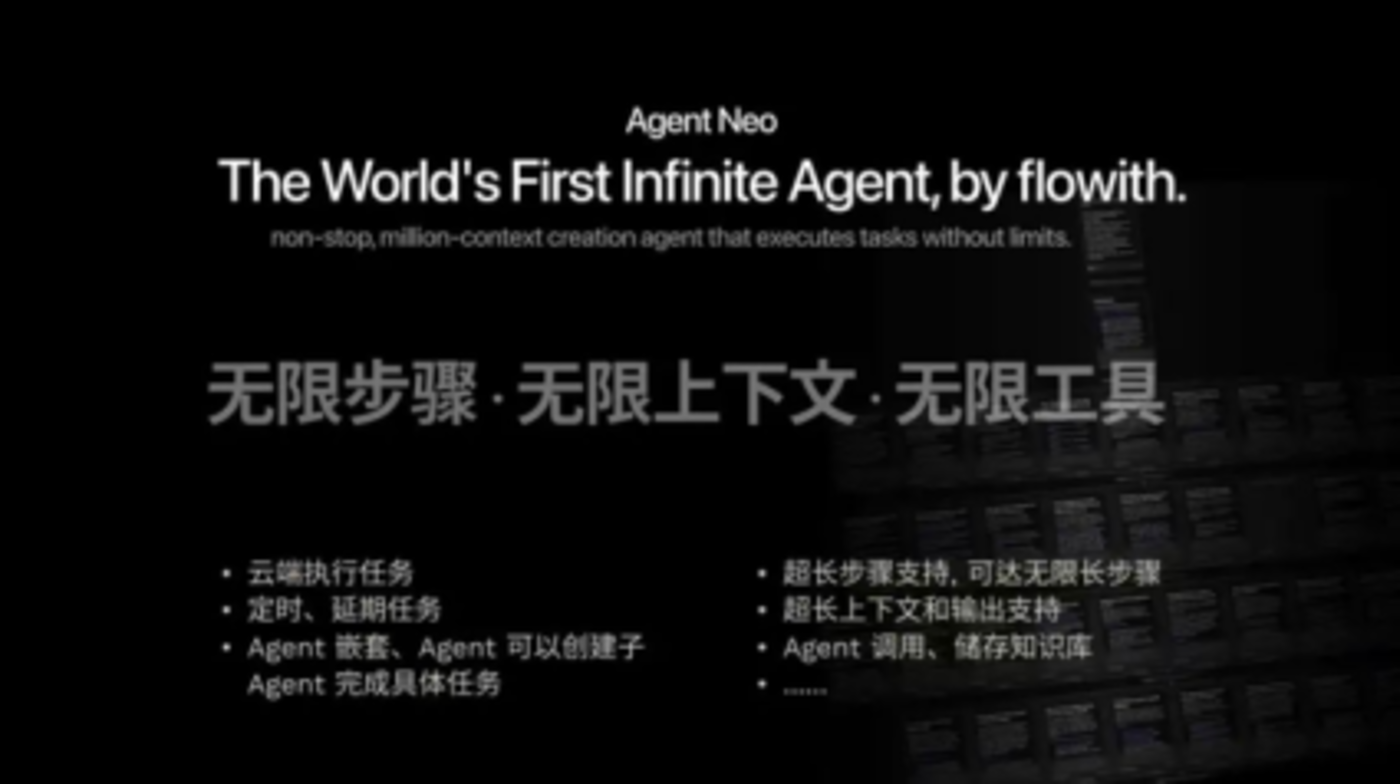 Flowith Neo：无限智能体创新突破引领AI新潮流