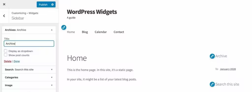 WordPress小工具使用指南：添加自定义内容到网站