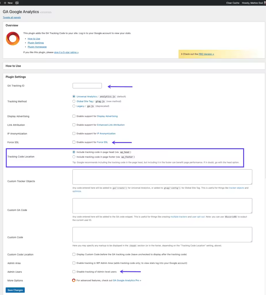 WordPress添加Google Analytics统计代码的4种实用方法
