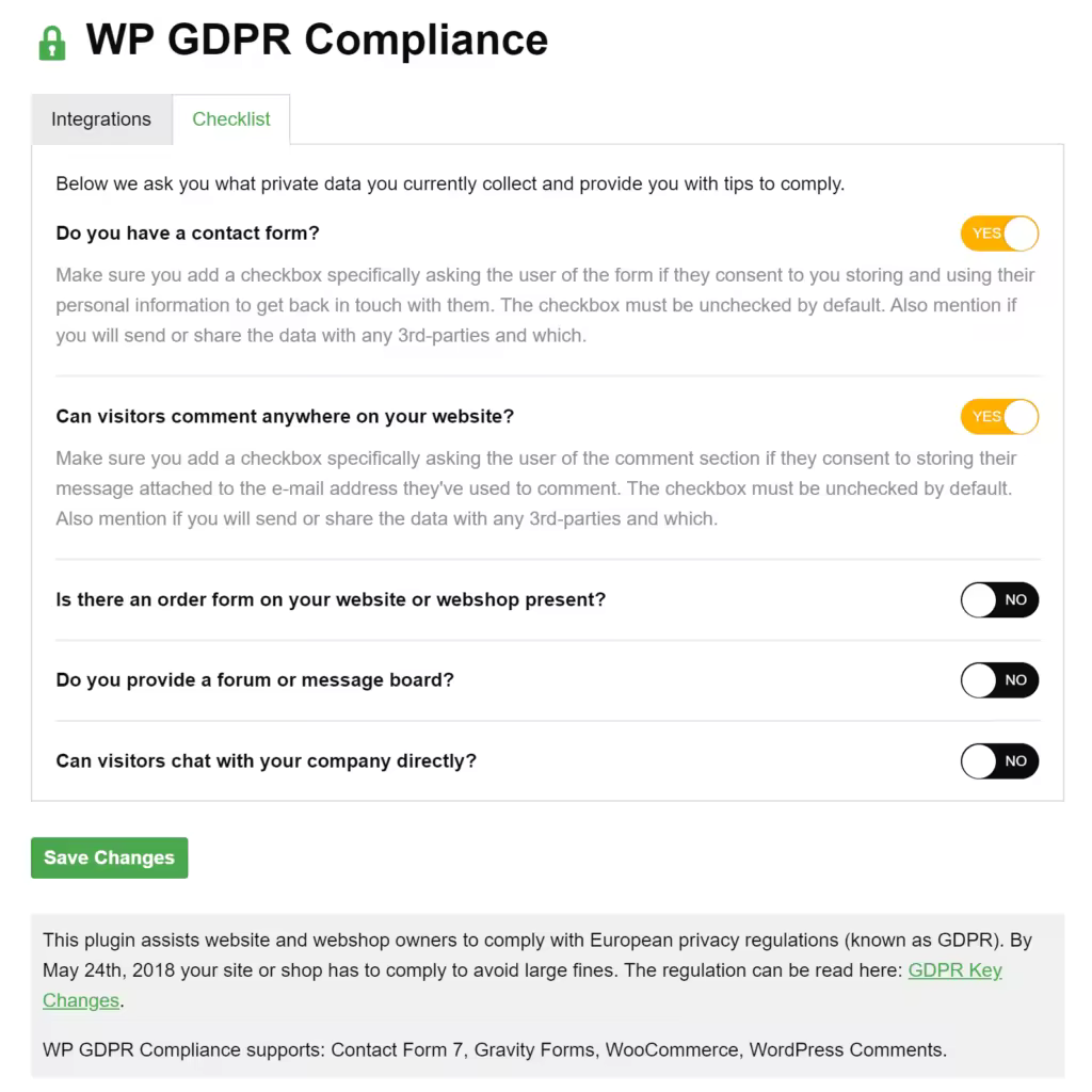 WordPress网站GDPR合规性指南及解决方案