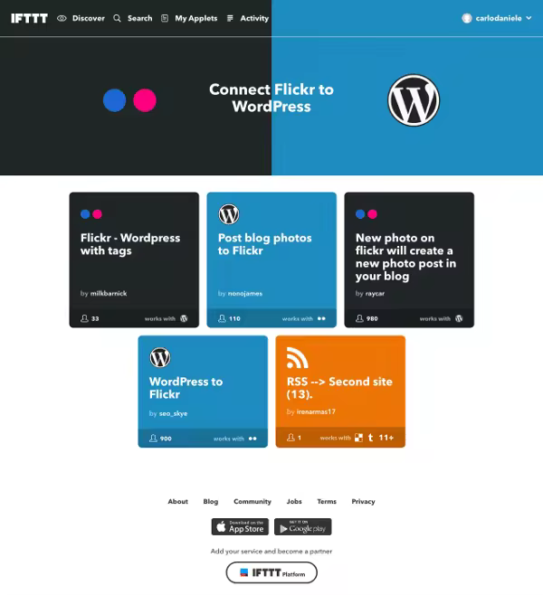 WordPress IFTTT自动工作流程配置教程