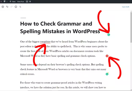 WordPress文章语法拼写检查最佳方法Grammarly使用教程