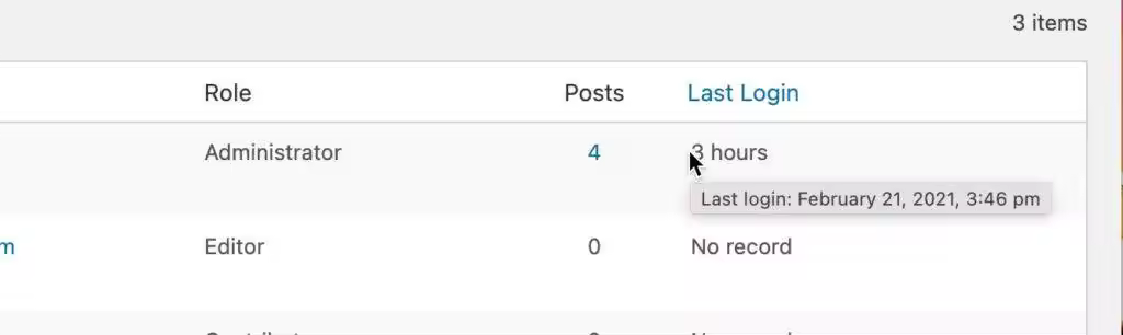 WordPress用户最后登录时间显示方法与代码实现