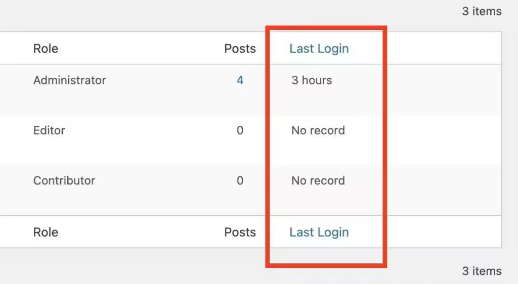 WordPress用户最后登录时间显示方法与代码实现