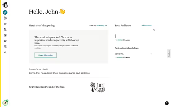 WordPress外贸网站Mailchimp邮件订阅插件使用教程
