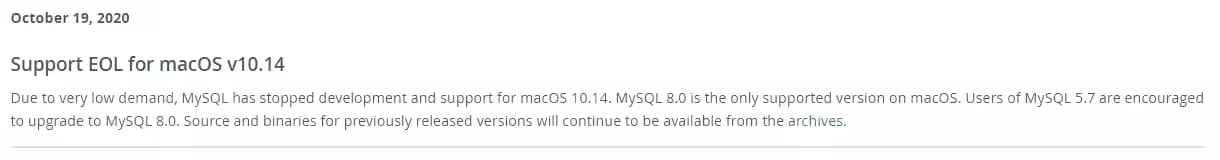 检查升级服务器MySQL版本方法步骤