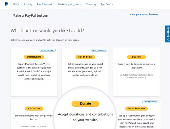 WordPress添加PayPal捐赠按钮教程及方法