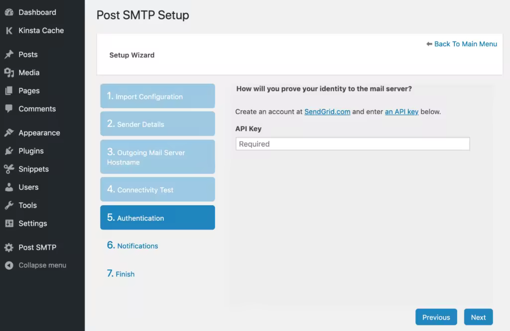 WordPress配置SendGrid发送邮件教程步骤详解