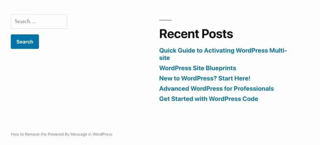 如何彻底删除WordPress页脚的“Powered by WordPress”信息