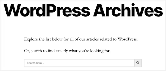 WordPress按类别搜索功能实现教程