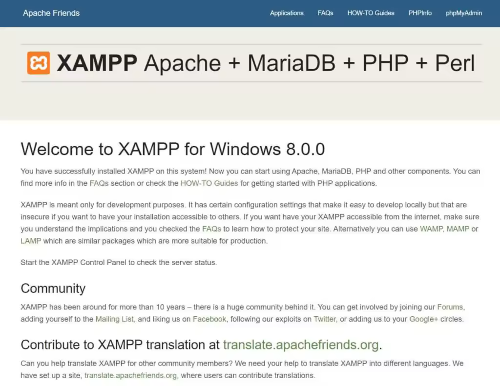 XAMPP本地index.php错误修复方法详解