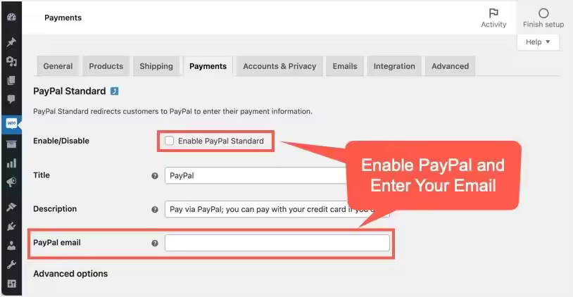 WooCommerce商店设置PayPal标准支付教程