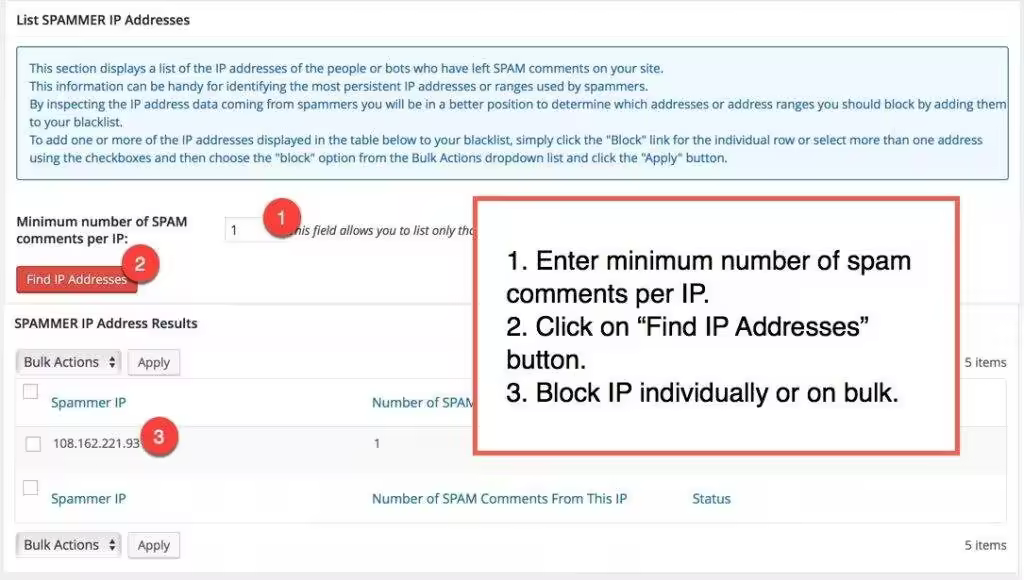 All in One WP Security Firewall插件拦截垃圾评论详细设置教程
