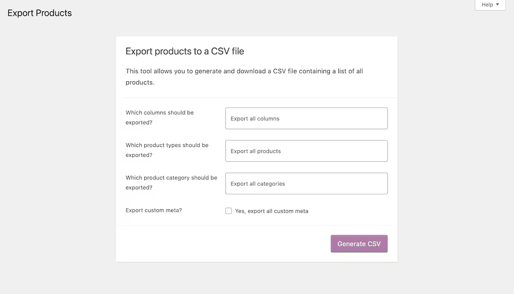 WooCommerce产品导出教程：高效批量管理与迁移技巧