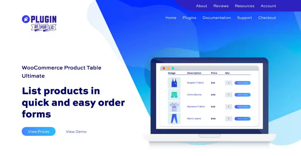 WooCommerce产品表插件使用教程：轻松创建可搜索过滤产品表
