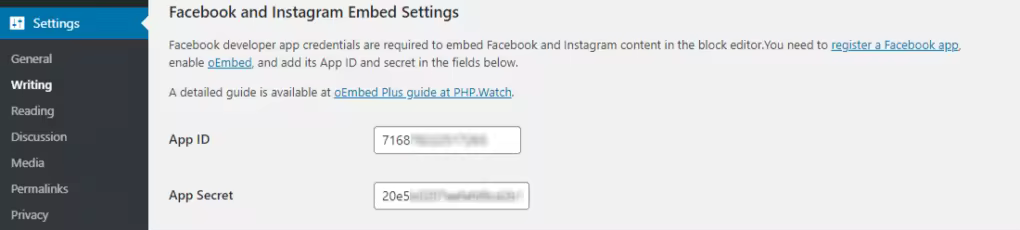 修复WordPress Facebook oEmbed嵌入问题方法