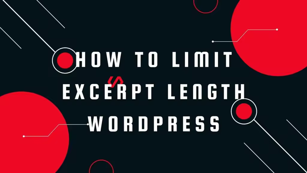 WordPress摘要长度自定义方法与插件推荐