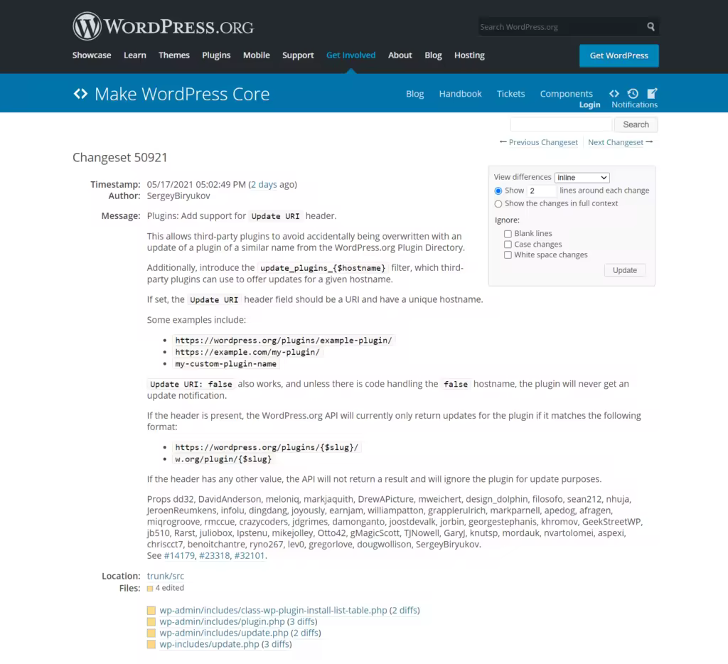 WordPress 5.8新功能插件主机名设置详解