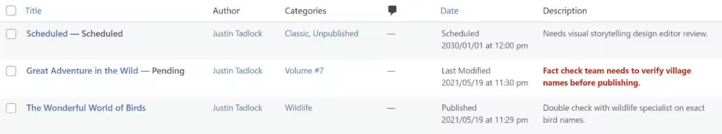 Post Descriptions插件优化WordPress文章管理流程
