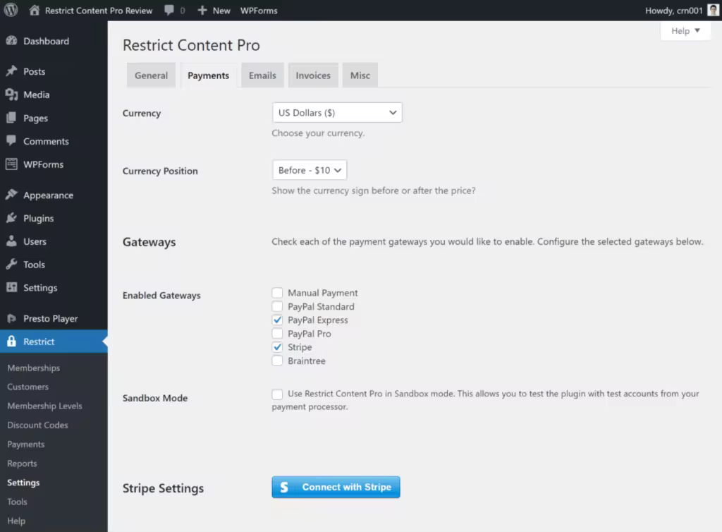 Restrict Content Pro深度评测：WordPress会员插件优选方案