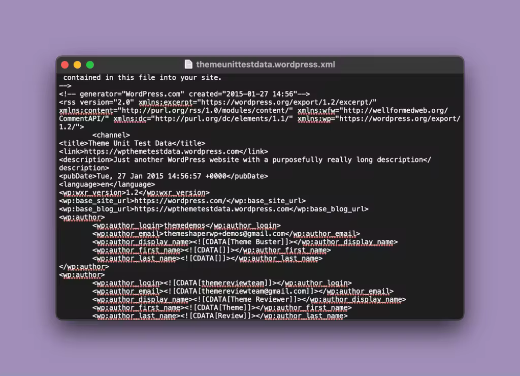 WordPress XML文件详解：用途与使用方法