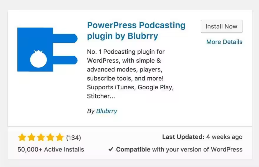 WordPress设置Blubrry PowerPress播客教程